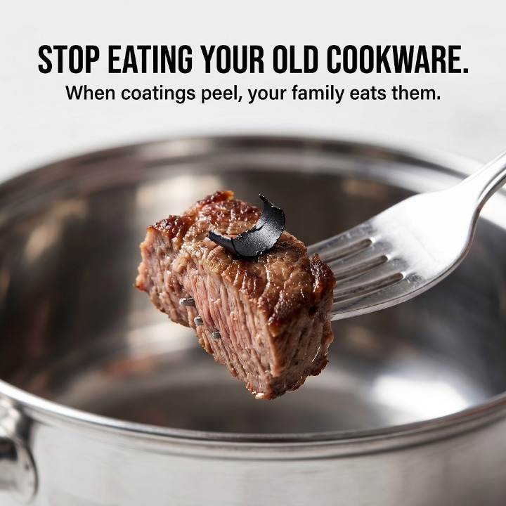 Pro-Grade 18/10 Stainless Steel Casserole