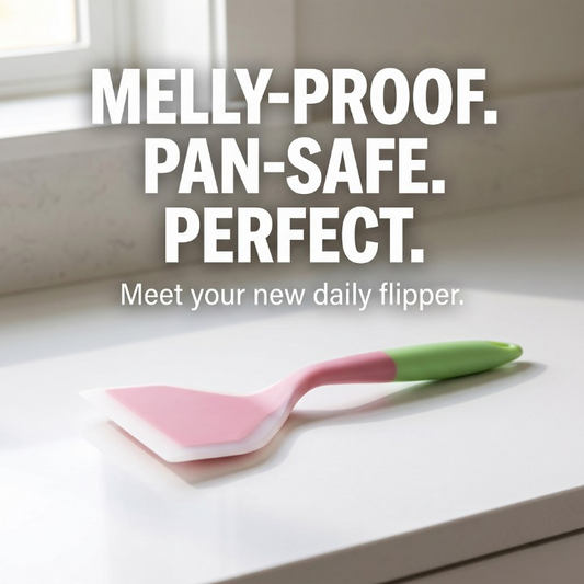 Silicone Spatula - Heat Resistant & Non-Stick Safe